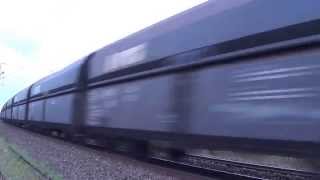preview picture of video 'UM de Prima FRET SNCF 27076 en tête au pn 8 venant D' HIRSON, vers CHARLEVILLE-MEZIERES  31 03 2014'