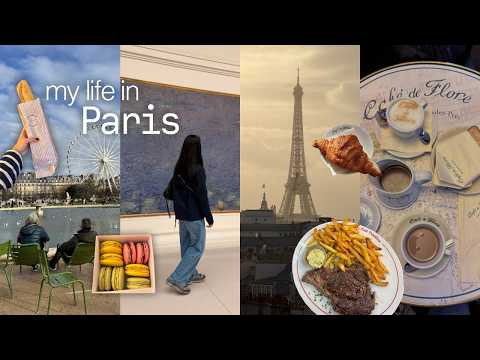 paris vlog | winter, boulangeries, museums, cafes, steak frites! 