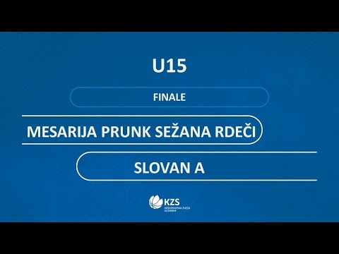 F8MU15 - Mesarija Prunk Sežana rdeči : Slovan A - finale - Sezona 2020/21