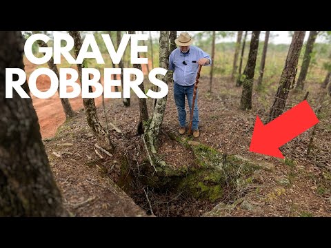 Shocking Find! Grave Robbers Dug Up This Cemetery! Wright Family Cemetery