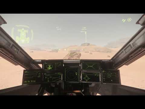 Star Citizen PU 3.6.2 Cutlass Black w/ Dragonfly on board.