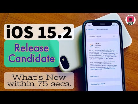 iOS 15.2 Release Candidate (RC) is out! Here What's New | TGT