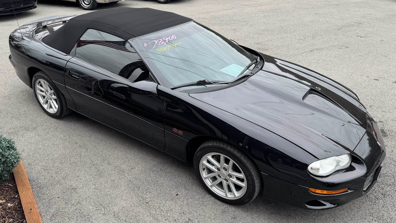 Chevrolet 2002 SS Camaro Convertible Test Drive SOLD ...
