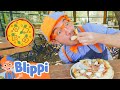 From Dough To Delicious Blippi S Pizza Making Lesson Kids Cartoons Party Playtime