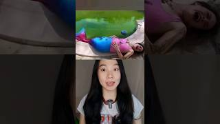 Download lagu PREGNANT MERMAID GIVES BIRTH IN A DIRTY POOL!! | Weni Noto #shorts mp3
