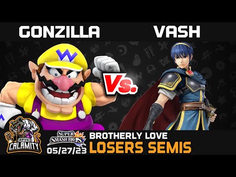 Brotherly Love - Smash 4 - Losers Semis - Gonzilla vs. Vash