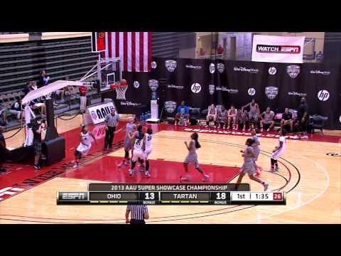 2013 AAU Girls Basketball Super Showcase Final- North Tartan Nike Elite vs All Ohio Black