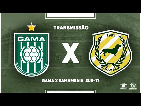 TRANSMISSÃO GAMA X SAMAMBAIA  SUB 17 - TV FORMOSA (sem narração)