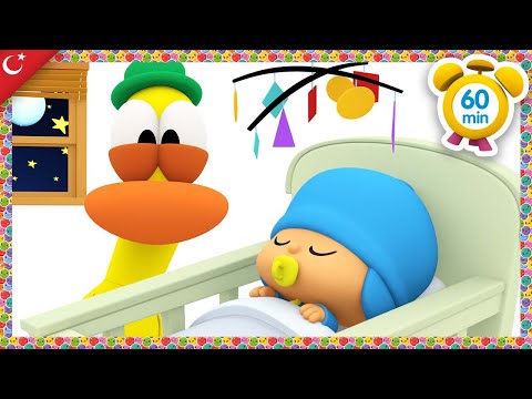 🍼 POCOYO TÜRK - Bi̇r günlüğüne bebek bakicisi oldum! [ 60 dakika ] Çocuklar için ÇIZGI FILMLER