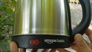 Amazon basic electric kettle