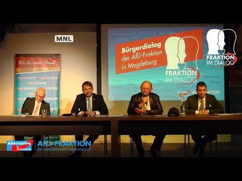 Bürgerdialog in Magdeburg 11.08.2017 -  AfD-Fraktion Sachsen-Anhalt