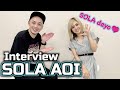 SORA AOI Wawancara Dengan SOLA AOI 　 Nama Aslinya SOLA