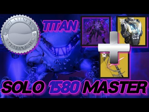 TITAN BOOM BUILD: Solo 1580 Master Nightfall (PLATINUM) Fallen S.A.B.E.R - SOLO 100K Pinnacle