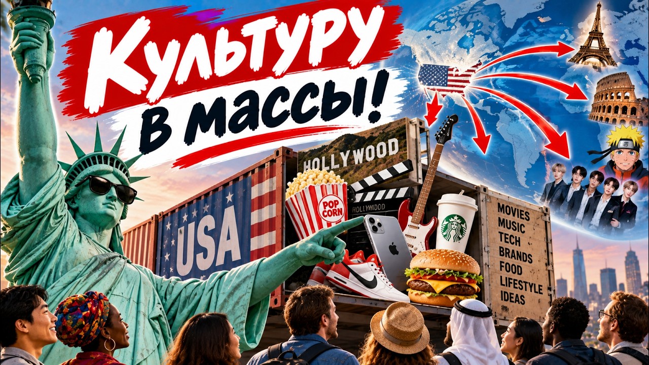 США: страна «без культуры» навязала свою культуру почти всему миру