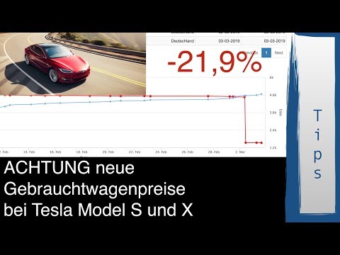 Vorsicht beim Tesla Gebrauchtwagenkauf Ist der Preis schon angepasst? Preissenkung b. Teslas erklärt