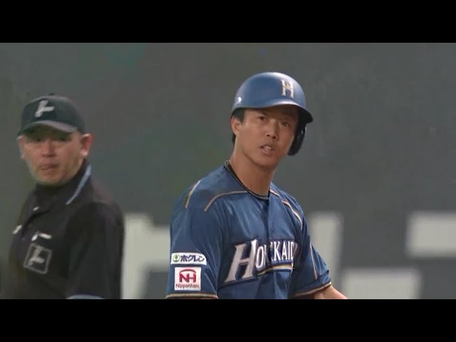 【4回裏】しぶとくセンター前へ!! ファイターズ・鶴岡が勝ち越しの一打!! 2018/9/14 F-Bs