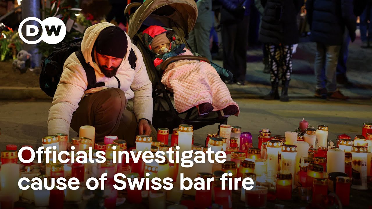 Crans-Montana fire likely started by sparkling flares too near to ceiling, say officials | DW News