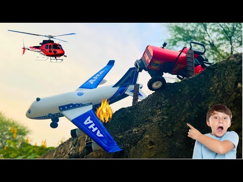 "Ultimate Transportation Toy Showdown! Planes, Cars, Tractors, and Helicopters!" #kidsvideo