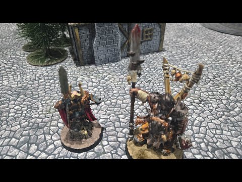 AoS Battle Report Rematch!:  Ogor Mawtribes vs. Slaves to Darkness