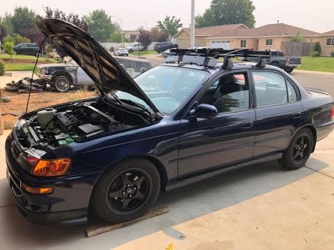 Installing coil overs on my corolla