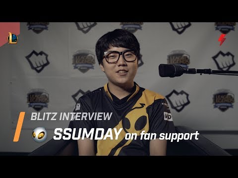 Ssumday on his worries of being forgotten: "I think my life as a pro has always been with the fans."