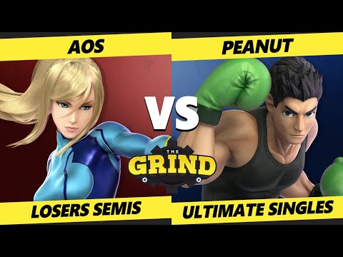 The Grind 153 Losers Semis - AoS (ZSS) Vs. Peanut (Little Mac) Smash Ultimate - SSBU