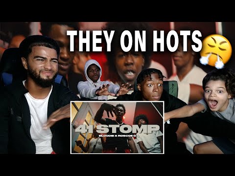 THEY DISSED 41!? 🤯 BLOODIE x Roscoe G - 41 STOMP (Official Video) | REACTION!