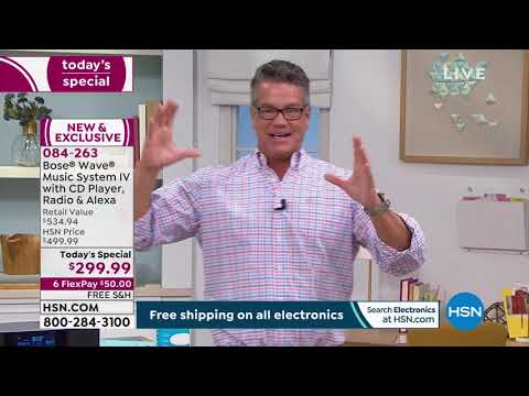 Bose Wave Music System IV with CD Player, Radio and Alexa