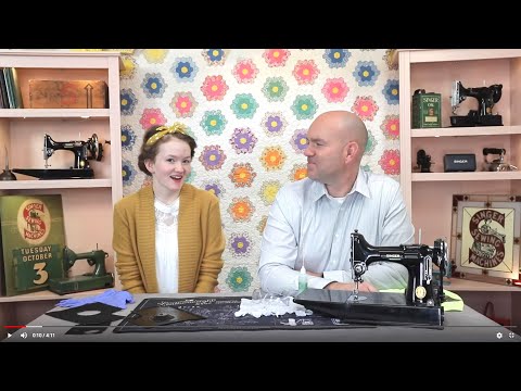 Singer Featherweight 221 222 Video Tutorial - Felt Drip Pad Replacement