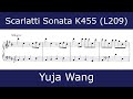 Domenico Scarlatti - Sonata in G major K455 (Yuja Wang)