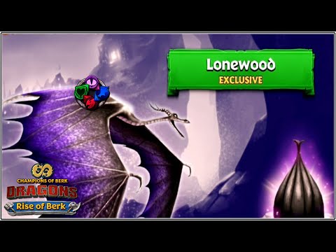 NEW EXCLUSIVE DRAGON LONEWOOD (TIMBERJACK) | DRAGONS: RISE OF BERK
