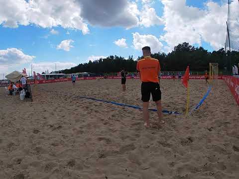 ⚽ URB FUTSAL KOŁOBRZEG 🆚 BSC LAKTOZA ŁYSZKOWICE 🏖 1 LIGA  BEACH SOCCERA [05.07.2024]