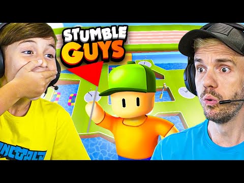 CAPTURE A BANDEIRA NO STUMBLE GUYS ROCKET RUMBLE - Família Brancoala Games