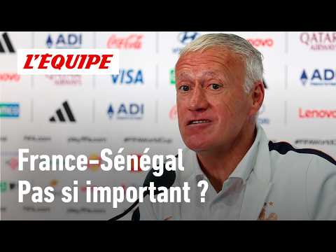 France-Sénégal "important mais pas décisif" : Didier Deschamps a-t-il raison ?