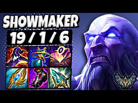 DK ShowMaker Ryze vs Akali [ MID ] Korea Challenger 1162 LP | Patch 26.1