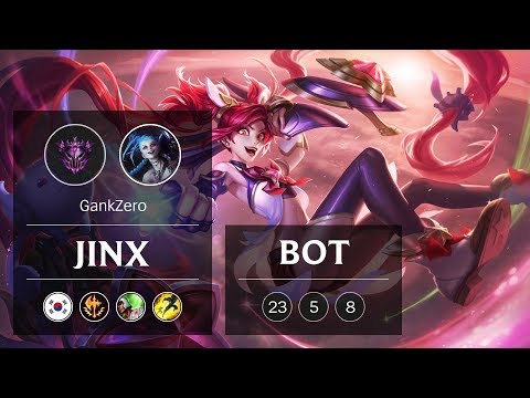 Jinx ADC vs Ezreal - KR Master Patch 9.4