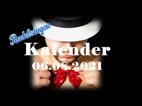 Der Mitsing-Kalender am 06.08.2021  - Tag 218