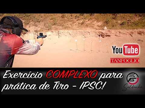 Jaime Saldanha Jr. monta Exercício complexo para a prática do Tiro - IPSC!!!