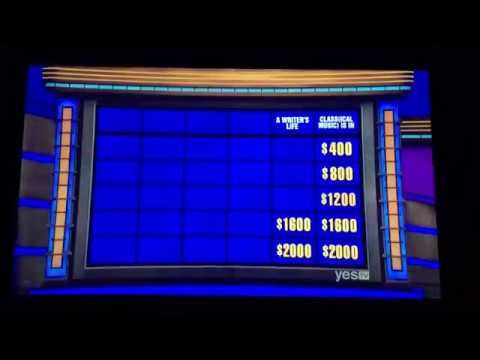 Double Jeopardy (6/18/19) Teen Tournament (II) Day 2/10, Contestant finds BOTH Daily Doubles 👍🏼