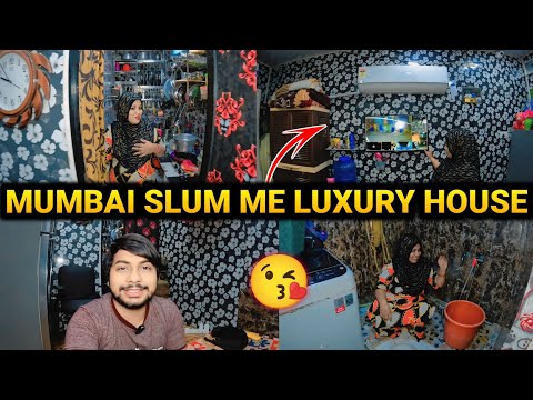 Our Luxury House In Mumbai Slums | Slum Life Mumbai | Our House Tour | Daily Life Vlog