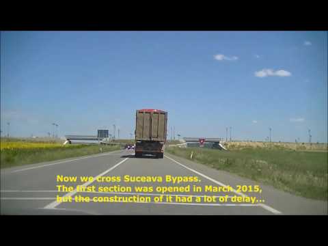 DN17 Romania: Gura Humorului - Suceava