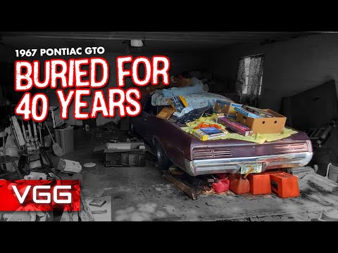 Will This Pontiac GTO RUN AND DRIVE After 40 YEARS? (Buried in Garage) EP1