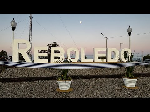 Se inauguraron las letras corpóreas en Reboledo