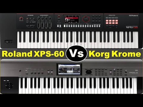 Roland XPS60 Vs Korg Krome EX || Tones Comparison || Which is Better ? #RolandXPS60 #KorgKrome