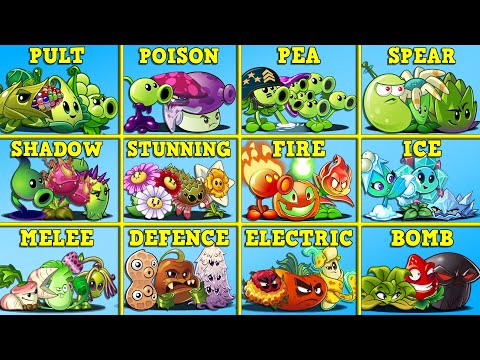 PVZ 2 Random 12 Team Plants & Mint Battlez - Which Team Plant Will Win?