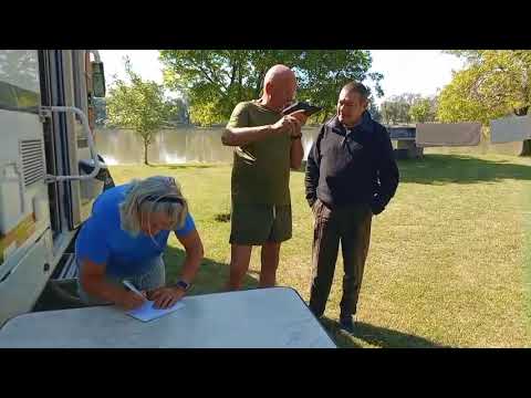 Gran. Levalle, Córdoba, Argentina, con amigos alemanes