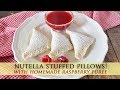 Nutella Taschen Mit Himbeerpüree