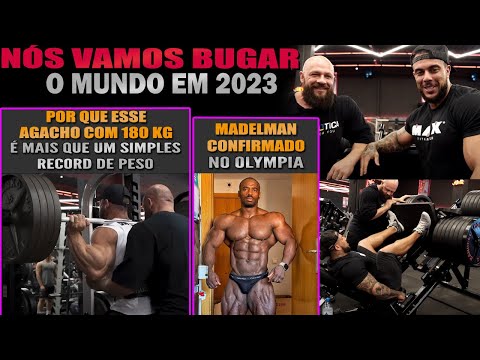 Horse announces Pacho as trainer and does Leg with 800 kg + Ramon squats with 180 kg + ALCIONE + ...