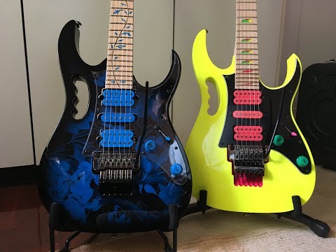 Ibanez JEM Shootout (5 of 6) - JEM77P BFP vs JEM777 30th Anniversary