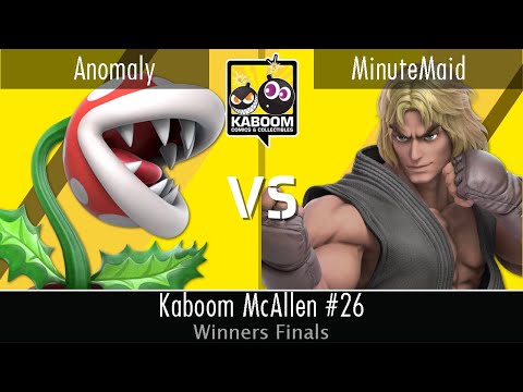 Anomaly (Piranha Plant) vs MinuteMaid (Ken) - Winners Finals  - Kaboom McAllen #26